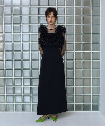 RANDOM SHIRRING SETUP DRESS
