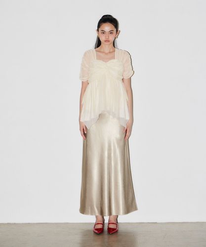 RANDOM SHIRRING SETUP DRESS