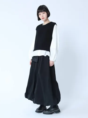 【新品タグ付】ウ6 LASUD ACTIVE LASUD バルーンロングスカート 07_xl.webp