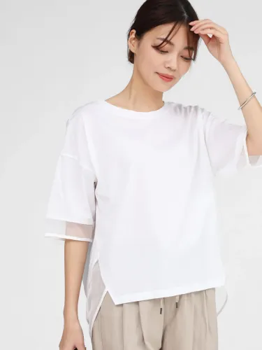 チュールドッキングTシャツ - MEDOC original - CLOVE｜YAMADAYA