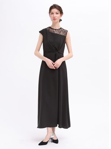 チュール刺繍デザインドレス - Rire Fete - petirobe｜YAMADAYA STORE