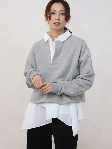 レイヤード風ショートプルオーバー - CLOVE - CLOVE｜YAMADAYA STORE