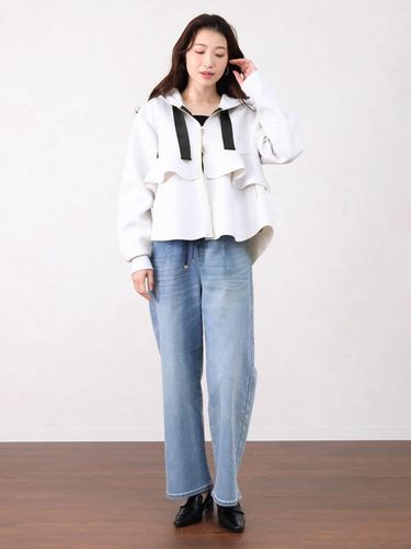 チャンキードロストバックフリルパーカー - Vin - Vin｜YAMADAYA STORE