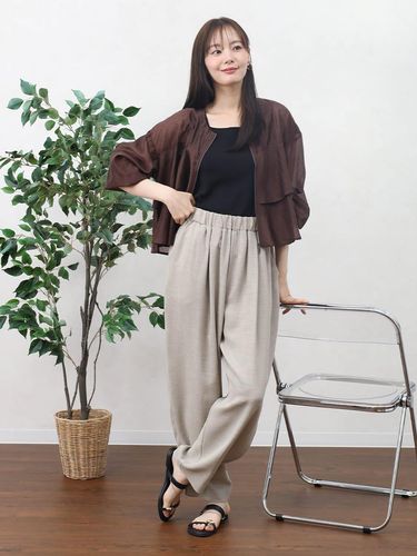 新色追加！】セルロースバックフリルブルゾン - Vin - Vin｜YAMADAYA STORE