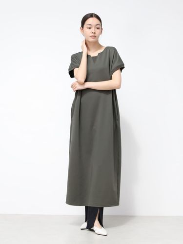 キーネックフレンチスリーブワンピース - YORT - YORT｜YAMADAYA STORE