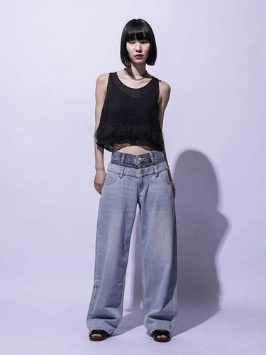 ツートーンデニムパンツ - 8years - 8years｜YAMADAYA STORE