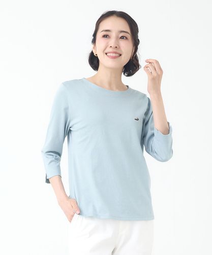レディース セルロースコットン 七分袖 Tシャツ【吸汗速乾】通販 [0302