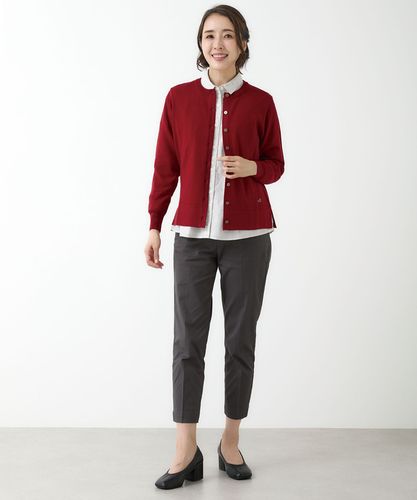 レディース 大人の BASIC カーディガン通販 [0303-36399