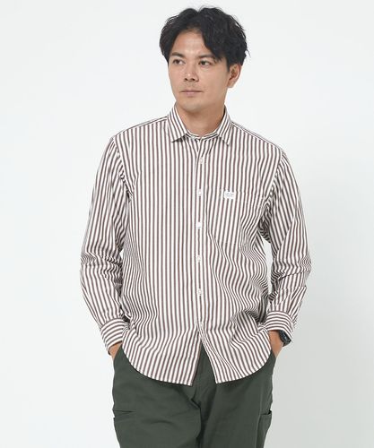 メンズ タック入り ストライプ柄 シャツ通販 [1501-45171