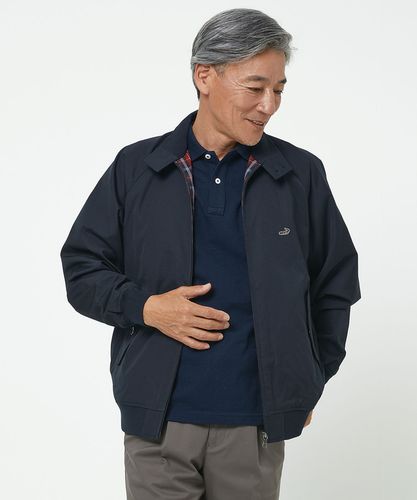 リアルクロコダイル　ブルゾン メンズ スコッチブルゾン【シワになりにくい】【手洗いOK】通販
