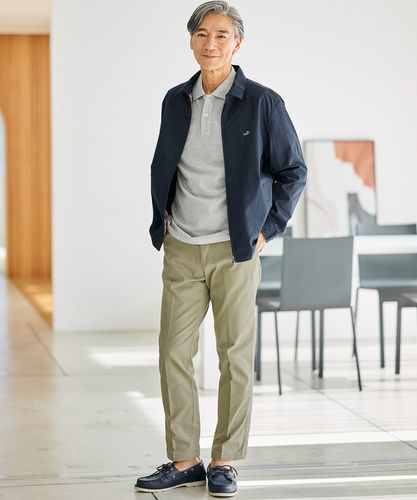 メンズ スコッチブルゾン【シワになりにくい】【手洗いOK】通販 [1604