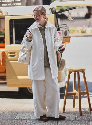 ステンカラーコート ショート｜CLUÉL Have a Good Buy!｜ファッション