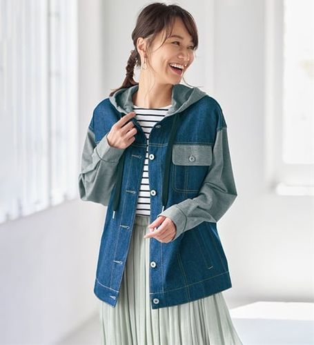 FILA＞日差しガード付はっ水軽量ブルゾン - ベルーナ【公式】
