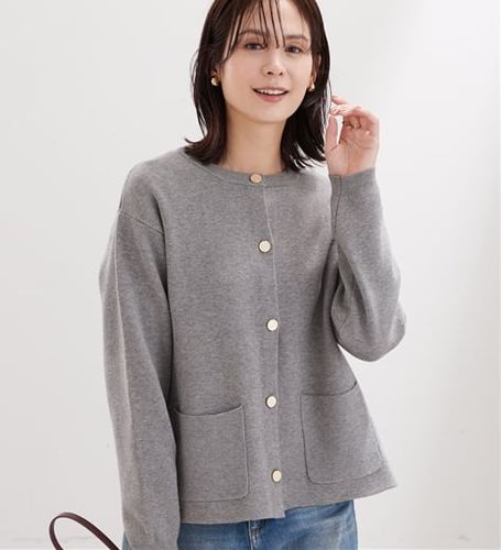 日常を贅沢に！シルクカシミヤカーディガン - ベルーナ【公式】