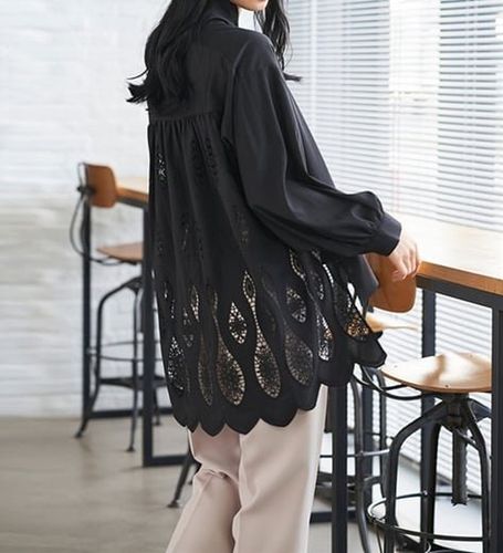 René ルネ⭐️ブラックベリー⭐️チュニックブラウス⭐️2025今季新作⭐️新品 店頭人気】チュニックブラウス【プラス企画】|レリアン プラスハウス