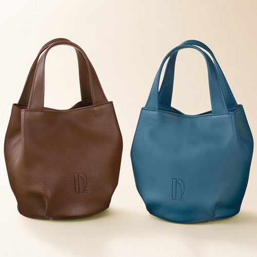 まる様の専用　スモール　トートショルダーバッグ MURA PVC(合成皮革) ショルダーベルト付き マグネット式 ミニ トート