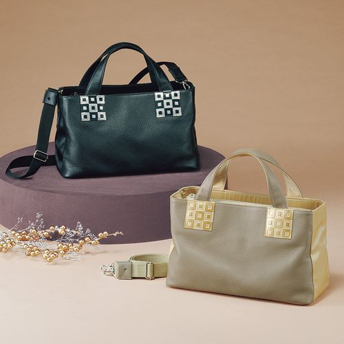 新品未使用】Tattcalf たとかーふ【本皮友禅染め】和装バッグと下駄セット 楽天市場】 シリーズ (バッグ類) > 牛革製 たとかーふ 