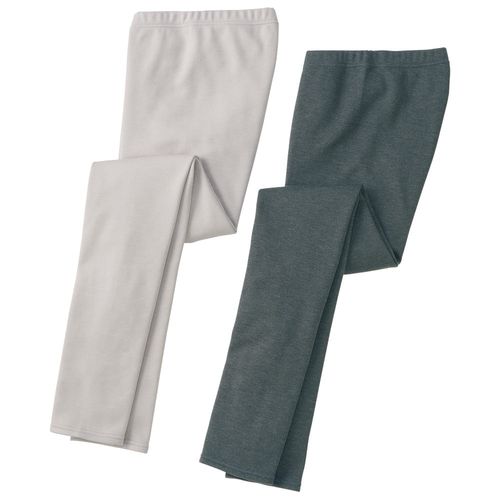 M＆KYOKO さらりとしたコットン混絣レギンス／当社限定 | ライトアップ