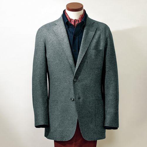 セイ 1927 ウールカシミヤ混中わた入りアウタージャケット | ライト