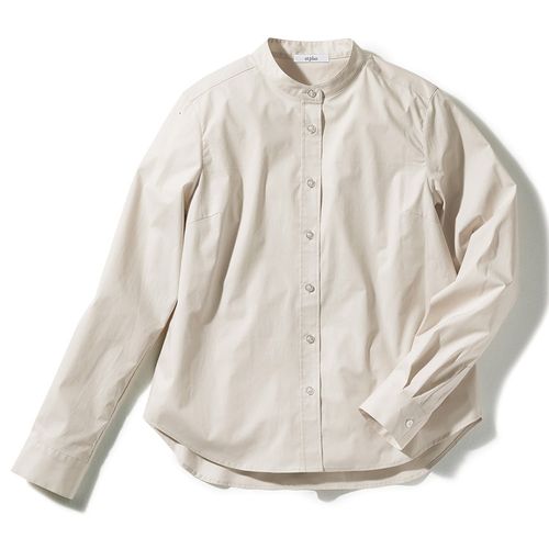 コットンハウスアヤ コーデュロイ使いブラウス | ライトアップ