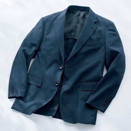 ラグログ 軽良カシミヤツイード・撥水アンコンジャケット | ライト