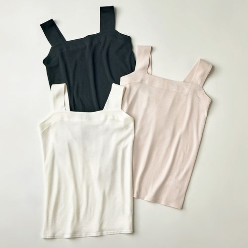 プリスティン カップ付きテレコキャミソール／2枚組 | ライトアップ