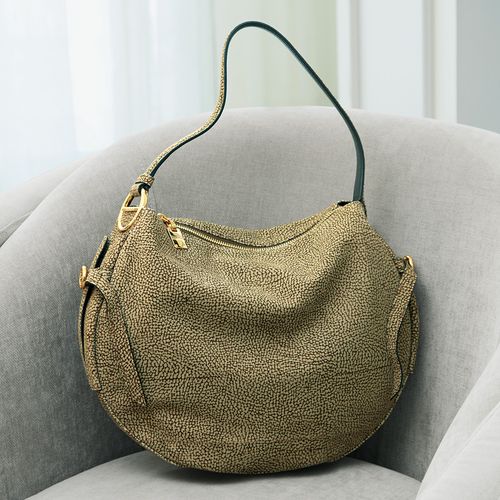 専用 ace BAGS&LUGGAGE スエードレザー クロコ型押しバッグ アンドレア・ロッシ クロコ型押しハンドバッグ／当社限定モデル