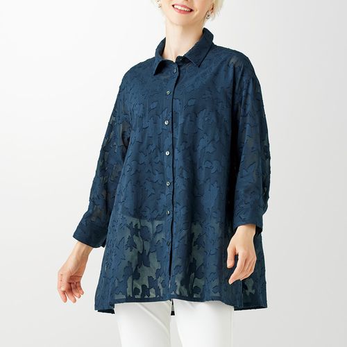 ヴーム クラウドベリー柄シャツ | ライトアップオンラインストア