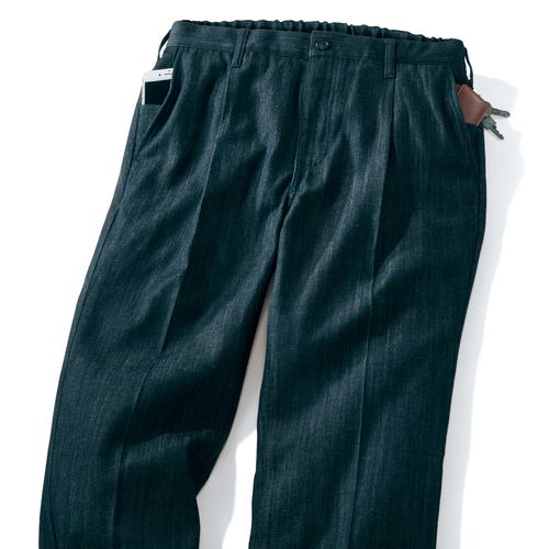 pt torino icon 01 05 ヘリンボーン カーゴパンツ トラウザー PT TORINO ヘリンボーン柄フロッキープリントパンツ | ライトアップ
