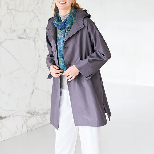 ハネカ シルクスプリングコート | ライトアップオンラインストア