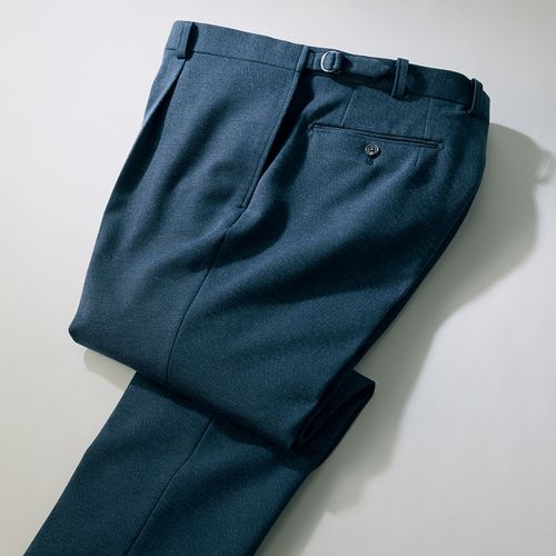 PT TORINO ヘリンボーン柄フロッキープリントパンツ | ライトアップ