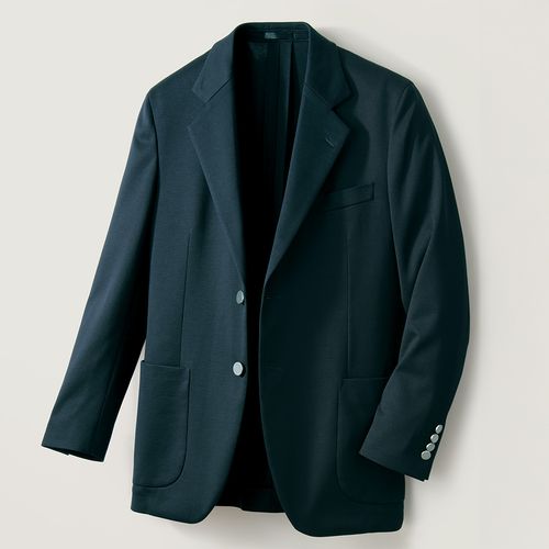 セイ 1927 ウールシルク麻混のスタンドカラージャケット | ライト