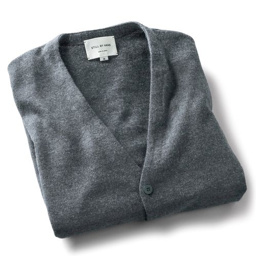 ペレグリン ブリティッシュウールショールカラーワッフル編み