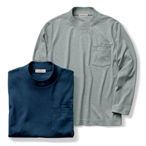 HD Style ポーラテックフリース・モックネックシャツ | ライトアップ