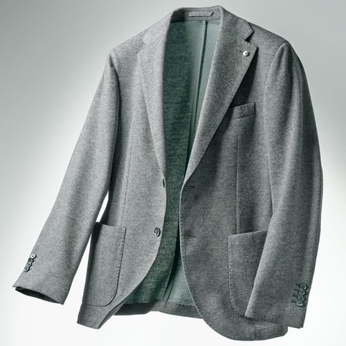 ラグログ 軽良カシミヤツイード・撥水アンコンジャケット | ライト