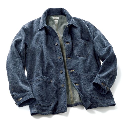 坂本デニム 江戸黒染め刺し子織りカバーオール | ライトアップ