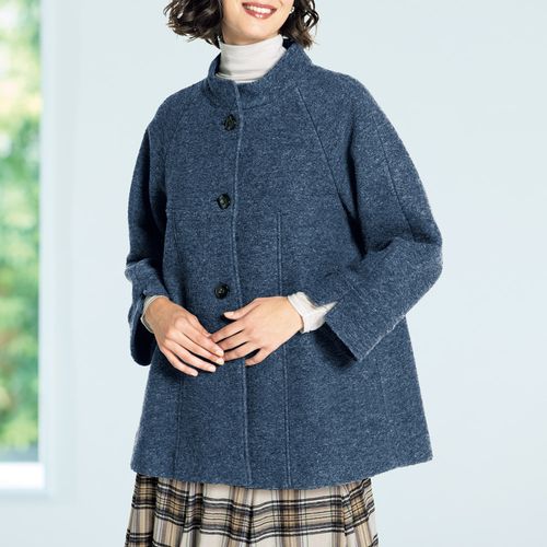 エストリビエール イタリア製生地を使用した軽やかライトコート