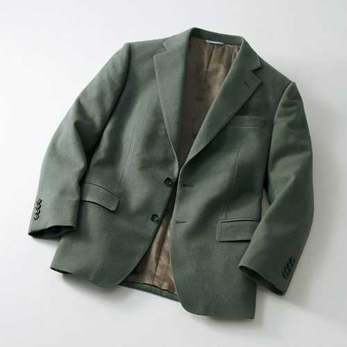 エルミダカシミヤ100% ジャケット カシミヤ100% ジップアップ ジャケット | ブランド古着の買取・委託