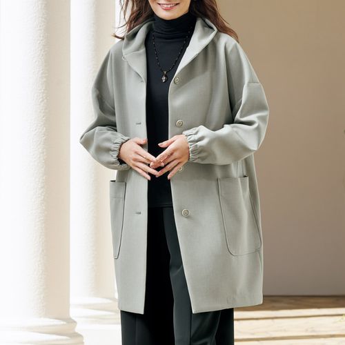 ハネカ シルクスプリングコート | ライトアップオンラインストア