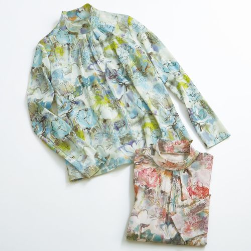 4298 SHIZUKA KOMURO コムロシズカ　チュールカットソー　42 カットソー - 4298 SHIZUKA KOMURO