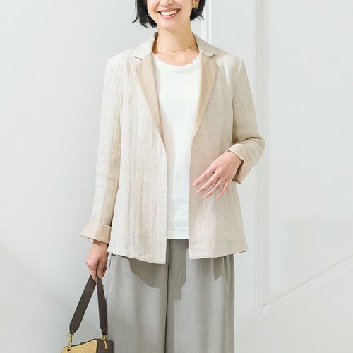 レーストップコントラストジャケット zara レーストップコントラストジャケット Sサイズ - メルカリ