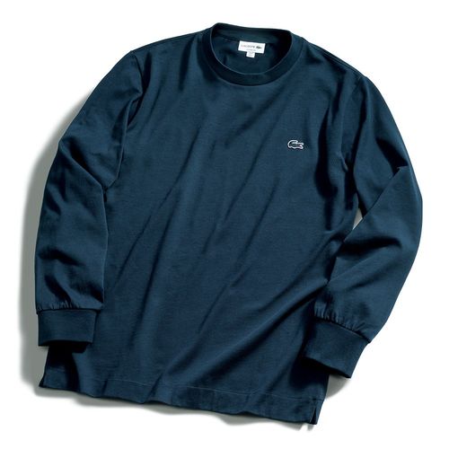 カンタベリー インディゴソリッド・七分袖リラックスTシャツ | ライト