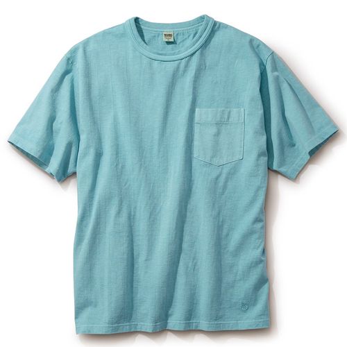 アンティーチポ イタリア製コットンモックネックTシャツ | ライト