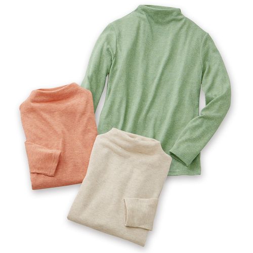 プリスティン 七分袖Tシャツ／3枚組 | ライトアップオンラインストア