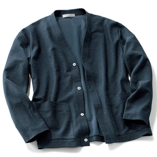 STILL BY HAND 甘撚りシルクウール・カーディガン | ライトアップ