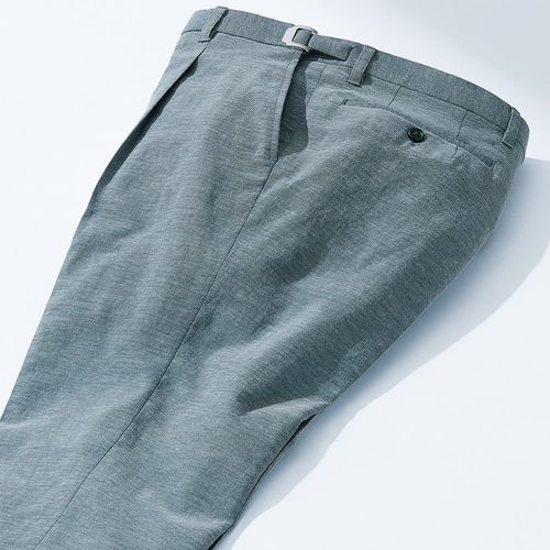 PT TORINO ヘリンボーン柄フロッキープリントパンツ | ライトアップ