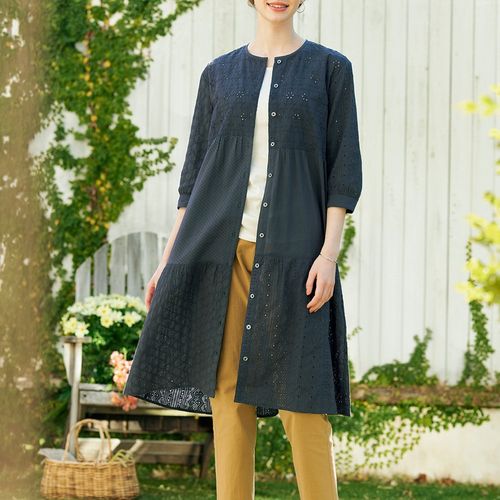 ロングウォーク リバティプリントロングブラウス | ライトアップ