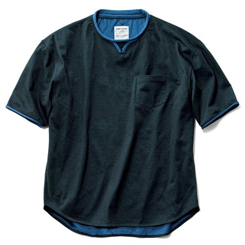 STILL BY HAND ティルバイハンド オープンカラー ラミーTシャツ STILL BY HAND オープンカラー・ラミーTシャツ | ライトアップ