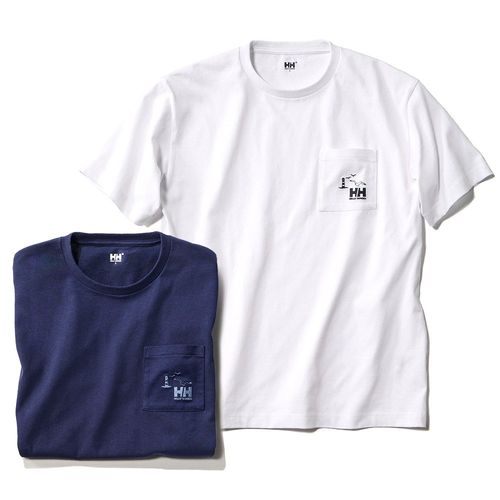 ヘリーハンセン ショートスリーブランドスケープティー／2色セット