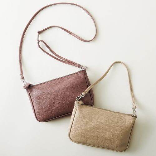 マウロ ゴヴェルナ レザーショルダーバッグ | ライトアップオンライン